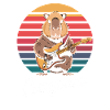 Capybara Retro Rock Chitarra Musica Divertente