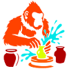 Gorilla Pottery Splash Studio