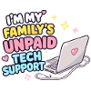 Family Tech Support Unpaid