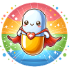 Superhero Pill Medicine Doctor Nurse