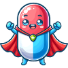 Hero Pill Superhero Medicine Pills Hero