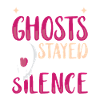 Ghost Hunter Halloween English Saying