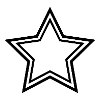 Star Double Frame