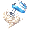 Whipping Cream Hand Mixer Baking Design