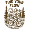 Find Your Flow – Vintage MTB Mountain Bike