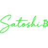 Satoshi Bitcoin Design für Krypto Fans