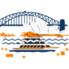 Sydney Opera Harbour Bridge Skyline