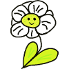 Fröhliche Blume Blumen Kinder