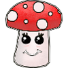 Kawaii Mushroom Toadstool Mushrooms