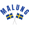 Malung crossed Swedish flags
