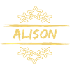 Birth name Alison