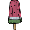 Joyeuse pastèque Frozen pop