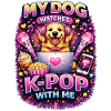 My Dog Watches K-Pop With Me