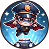 Police Superhero Policeman Heroes Police Car