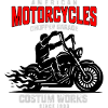 American Motorcycles Chopper Garage