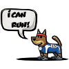 I CAN RUN!