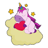 Nuages Licorne
