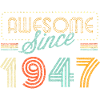 Awesome Since 1947 Retro