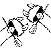 Due Llamas Fighi Squadre di Dart Maul