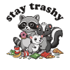 Reste Raton laveur Opossum Skunk