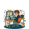 Grafikdesigner Illustration Leidenschaft