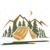 Moonlit Forest Tent
