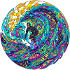 Psychedelic Surf Wave