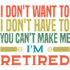 Jeg vil ikke, jeg trenger ikke, jeg er pensjonist, morsom