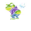 Giggle Frog Hoodie Saying