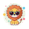 Cute Lion Sunglasses