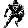 American football player
