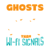 Ghost Hunter Halloween English Saying