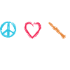 Peace Love Clarinet