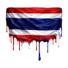 Dripping Taiwan Flag