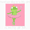 Frog princess in tutu