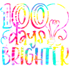 100 Days Brighter Rainbow