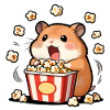 Hamster Popcorn Gourmet