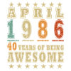 Anniversary year April 1986