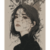 Broken Sheet Portrait