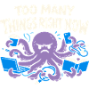 Funny Octopus Overstimulated