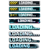 Neon Download Notification Graphics