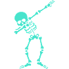 Skeleton Dab Dabbing