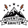 Berge Adventure Awaits Coat of Arms
