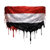 Bandiera yemenita colorata