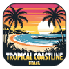 Tropical Coast Brasil Sunset