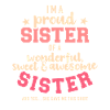 Proud Sister Graphic Tee