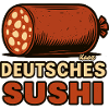German Sausage Sushi Fusion