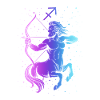 Sagittarius – Neon Zodiac Sign