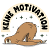 Funny Sloth T-Shirt – No Motivation