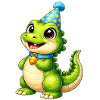 Little Party Crocodile